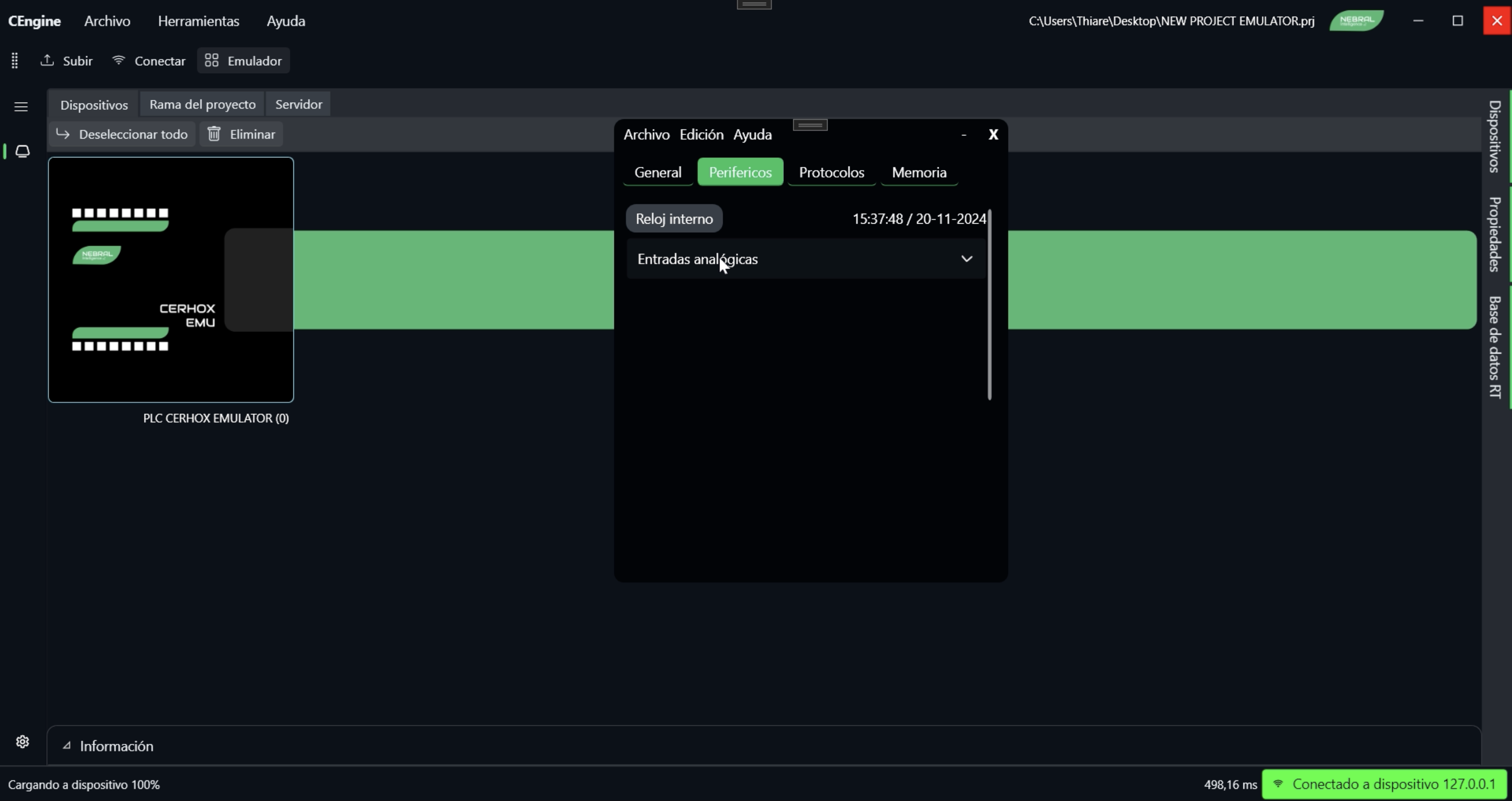 Software de entrenamiento